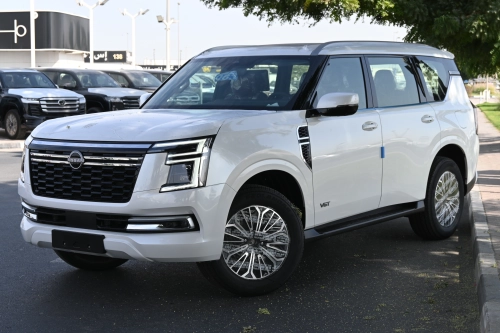 Nissan Patrol LE Titanium 3.5TT, 2026 Model Year, White Exterior