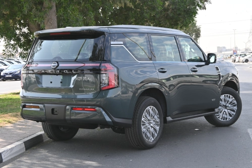 Nissan Patrol LE Titanium 3.5TT 2025 Model Year, Green Color