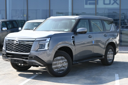 Nissan Patrol LE Type 2, 2025 Model Year, 3.5TT, Grey Color