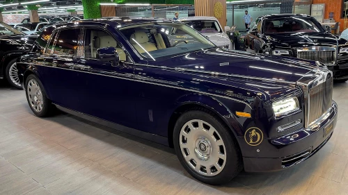 2014 Rolls Royce Phantom Extended, Velvet Blue Exterior