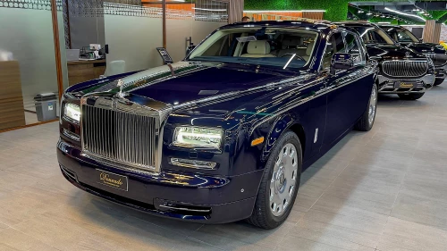 2014 Rolls Royce Phantom Extended, Velvet Blue Exterior