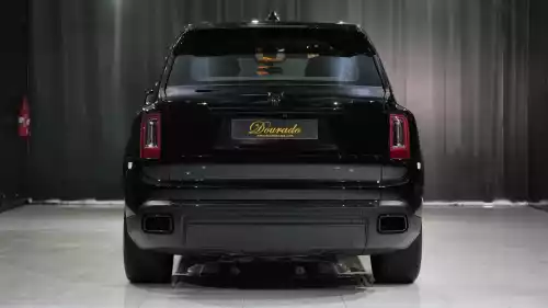 2022 Rolls Royce Cullinan Black Badge, Diamond Black Exterior, Orange Interior