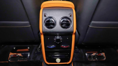 2022 Rolls Royce Cullinan Black Badge, Diamond Black Exterior, Orange Interior