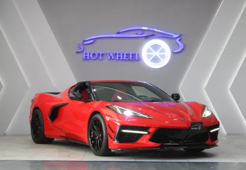 Chevrolet Corvette Stingray, 2021 Model Year, Red Exterior,with warranty