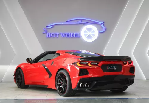 Chevrolet Corvette Stingray, 2021 Model Year, Red Exterior,with warranty