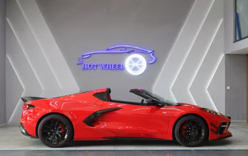 Chevrolet Corvette Stingray, 2021 Model Year, Red Exterior,with warranty