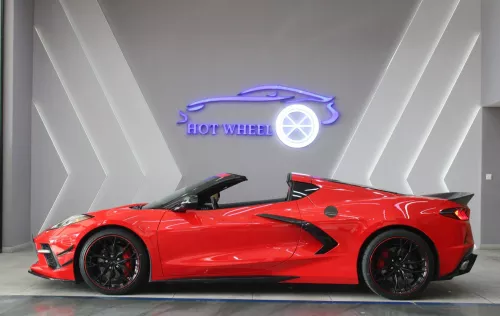 Chevrolet Corvette Stingray, 2021 Model Year, Red Exterior,with warranty