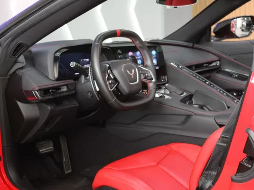Chevrolet Corvette Stingray, 2021 Model Year, Red Exterior,with warranty