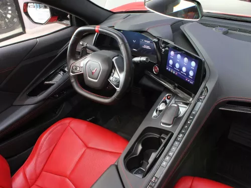 Chevrolet Corvette Stingray, 2021 Model Year, Red Exterior,with warranty
