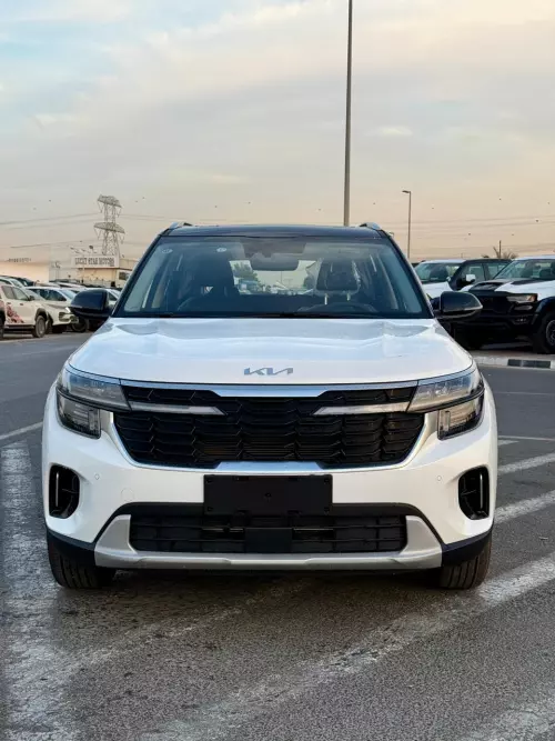 KIA Seltos 1.5L 2025 Model Year Petrol White Color Exterior 