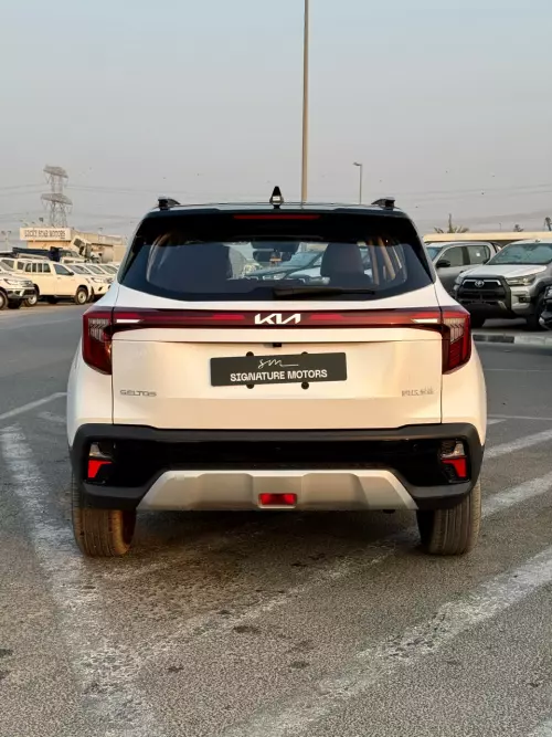 KIA Seltos 1.5L 2025 Model Year Petrol White Color Exterior 