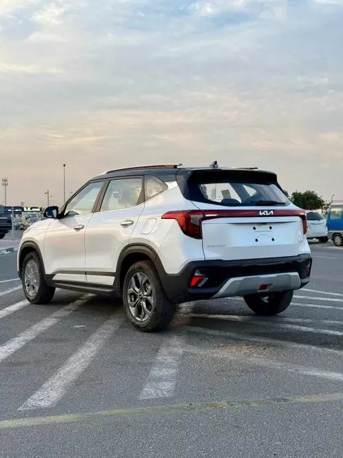 KIA Seltos 1.5L 2025 Model Year Petrol White Color Exterior 