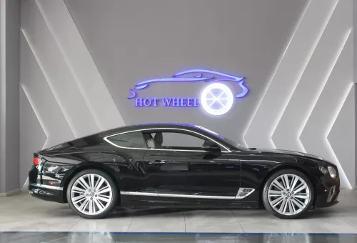 Bentley Continental GT 2023 Model Year W12 Black Color with warranty