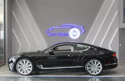 Bentley Continental GT 2023 Model Year W12 Black Color with warranty