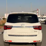 Infiniti QX80 5.6L Petrol 2019 Model Year White Color Exterior - Thumbnail 4