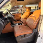 Infiniti QX80 5.6L Petrol 2019 Model Year White Color Exterior - Thumbnail 6