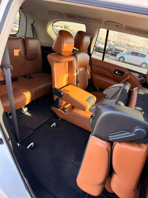 Infiniti QX80 5.6L Petrol 2019 Model Year White Color Exterior