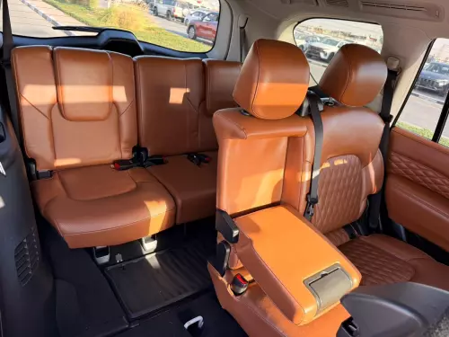 Infiniti QX80 5.6L Petrol 2019 Model Year White Color Exterior