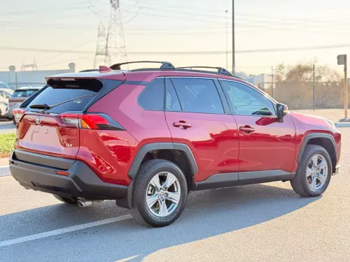 Toyota Rav4 XLE 2.5L Petrol 2023 Model Year Red Color Exterior 