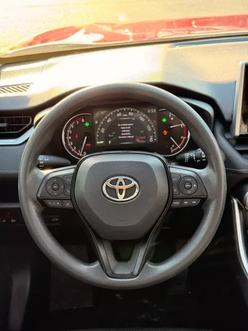 Toyota Rav4 XLE 2.5L Petrol 2023 Model Year Red Color Exterior 
