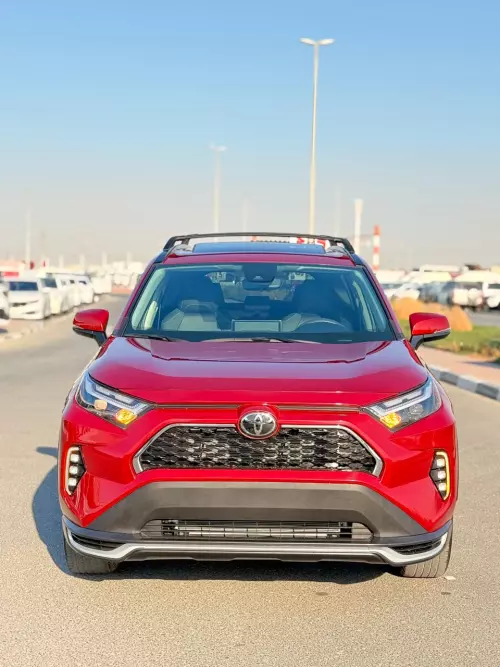 Toyota Rav4 XLE 2.5L Petrol 2023 Model Year Red Color Exterior 