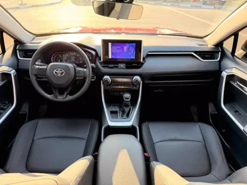 Toyota Rav4 XLE 2.5L Petrol 2023 Model Year Red Color Exterior 