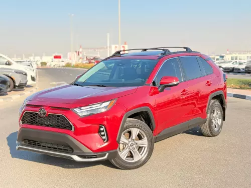 Toyota Rav4 XLE 2.5L Petrol 2023 Model Year Red Color Exterior 