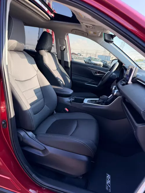 Toyota Rav4 XLE 2.5L Petrol 2023 Model Year Red Color Exterior 