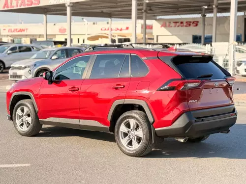 Toyota Rav4 XLE 2.5L Petrol 2023 Model Year Red Color Exterior 