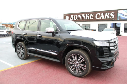Toyota Land Cruiser 300 VX-S Petrol Twin Turbo 2025 - Black - Beige Interior - Carsooq