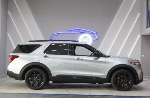 Ford Explorer ST 3.0L V6 2022 - Silver - Carsooq