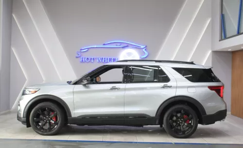 Ford Explorer ST 3.0L V6 2022 - Silver - Carsooq
