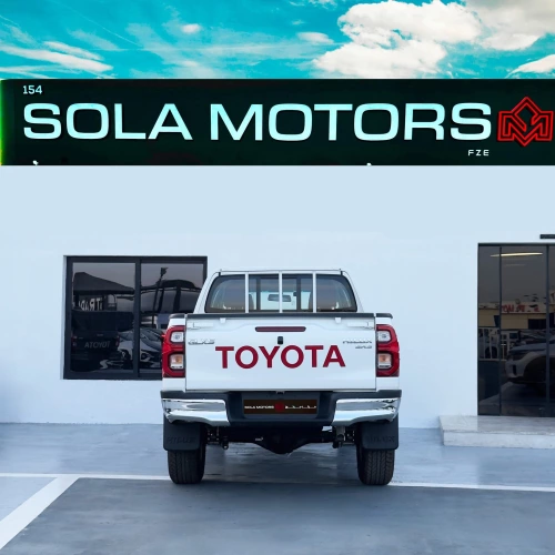 Toyota Hilux GLX-S 2.7L Petrol 2026 Model Year White Color Exterior 