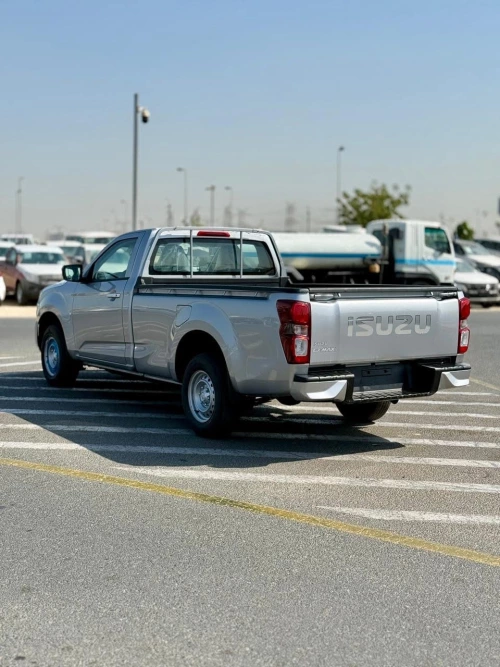 Isuzu D-Max Single Cab 1.9L Diesel 2026 Model Year Silver Color Exterior 