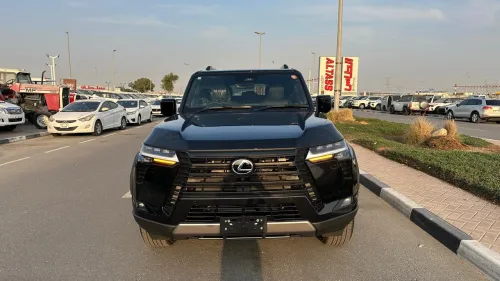 لكسز GX550 مقود يمين بمحرك 3.4L توين تيربو V6 موديل 2026 جديدة - أسود