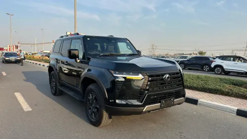 لكسز GX550 مقود يمين بمحرك 3.4L توين تيربو V6 موديل 2026 جديدة - أسود