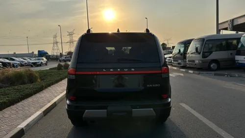 لكسز GX550 مقود يمين بمحرك 3.4L توين تيربو V6 موديل 2026 جديدة - أسود
