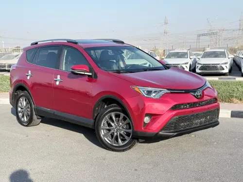 Toyota RAV4 Limited 2.5L Automatic 2017 - Red