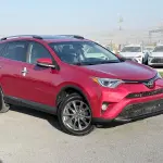Toyota RAV4 Limited 2.5L Automatic 2017 - Red - Thumbnail 2