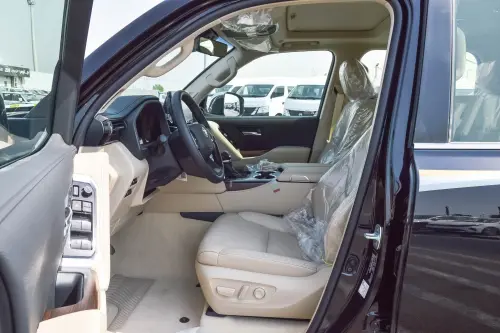 تويوتا لاند كروزر VX بمحرك 3.5L توين توربو موديل 2025 جديدة - أسود