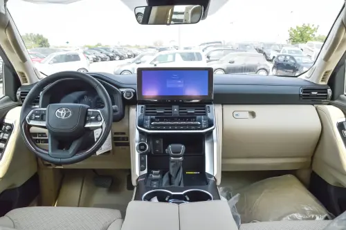 تويوتا لاند كروزر VX بمحرك 3.5L توين توربو موديل 2025 جديدة - أسود