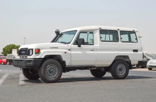 2025 Toyota Land Cruiser 78 White SUV Petrol Automatic New