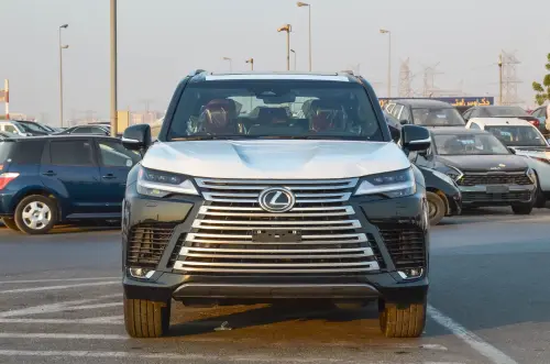Lexus LX600 Turbo Sport 2025 Model Year Black Exterior