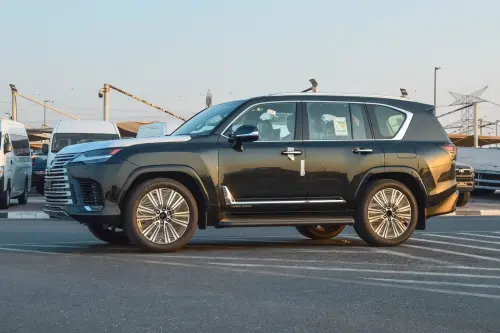 Lexus LX600 Turbo Sport 2025 Model Year Black Exterior