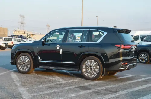 Lexus LX600 Turbo Sport 2025 Model Year Black Exterior