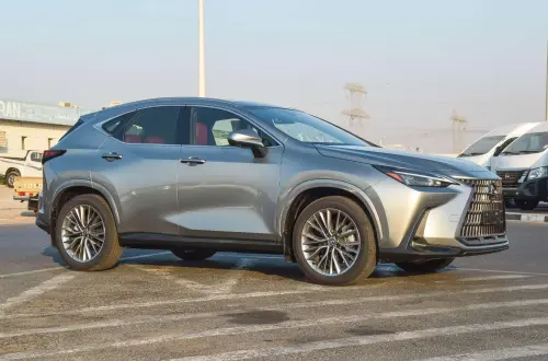 Lexus NX350 Full Option 2025 Model Year Silver Exterior