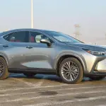 Lexus NX350 Full Option 2025 Model Year Silver Exterior - Thumbnail 2