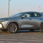 Lexus NX350 Full Option 2025 Model Year Silver Exterior - Thumbnail 3