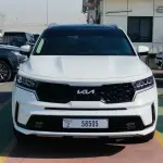 Kia Sorento EX Petrol 2023 Model Year - White - Thumbnail 1