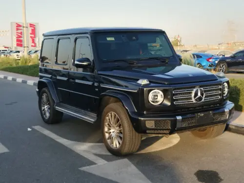 سيارة مرسيدس-بنز G550 بمحرك V8 موديل 2019 مستعملة - أسود